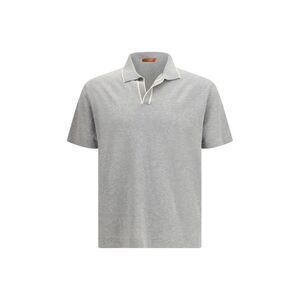 Cruna Men Knitted Polo With Short Sleeves